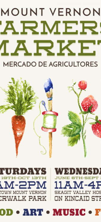 Mount Vernon Farmers Market Poster