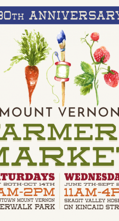 Mount Vernon Farmers Market Poster